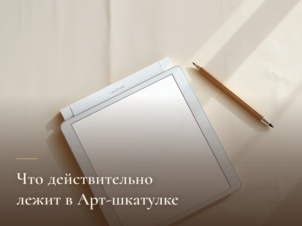 Планшет и блокнот на светлом столе — материалы приходят в цифровом виде