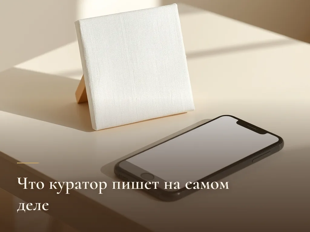 Готовая работа и телефон рядом на столе — разбор приходит в переписке